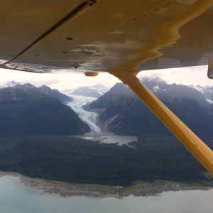The planes that fly from Juneau to Haines are far more comfortable than commercial airlines, especially when the weather is nice.