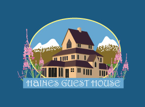 It's Official - here is our logo for our new B and B - the Haines Guest House