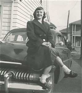 My Mother in 1955 - This is a picture she sent to my father when he was stationed in Japan.   This is what I think she looks like in heaven as when we die I would to believe we all revert back to how we looked in our early twenties.