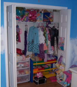 Alex used his Cheetah Action course to complete a project that hit home- organizing his childrens' closets.