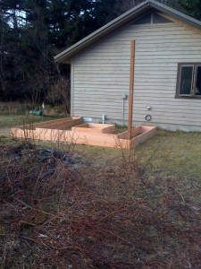 Square Foot Garden Coming Together - Beds Made, Anti-Moose Fence Going In